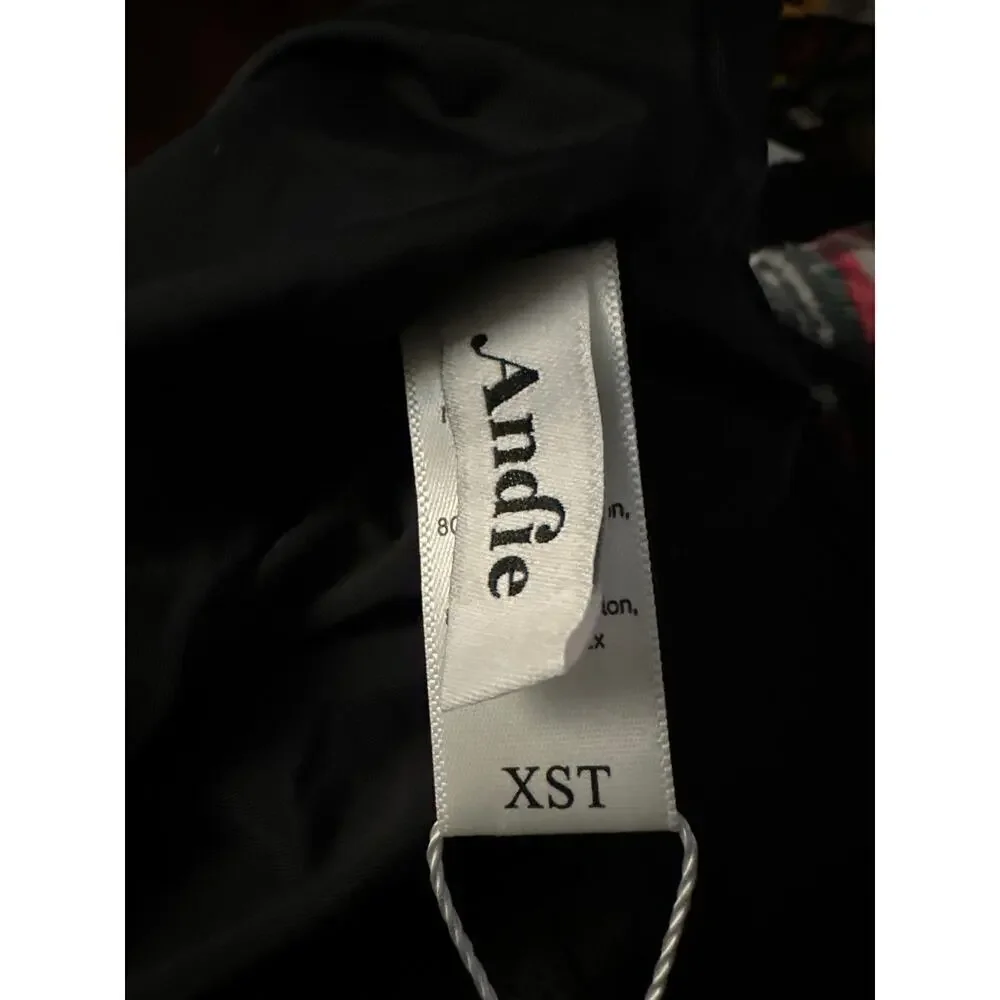 Andie The Fiji One Piece Swimsuit Black Long Torso XS